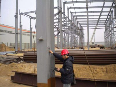 inspection of steel structure building