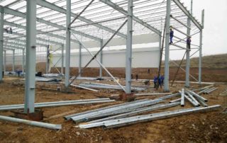 steel structure installation