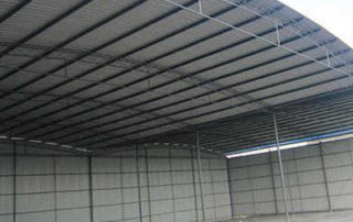 steel structure shed for market
