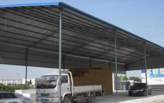steel shed for storage use