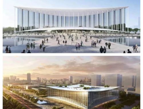 The Steel Structure of Xi’an Silk Road International Conference Center Build Up In 90 Days