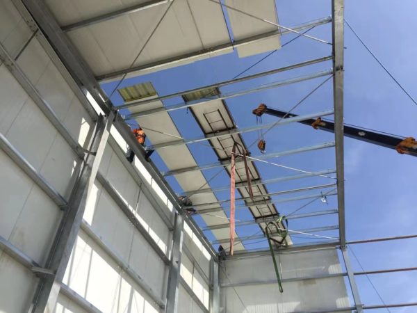 The Installation Of Steel Structure Building