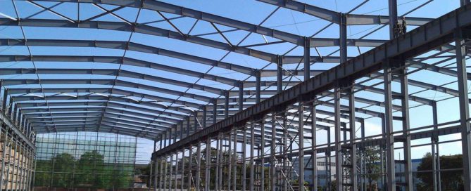 installation of steel structure