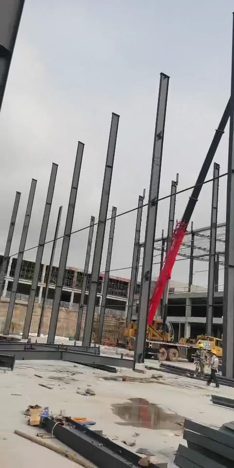 Install The Steel Columns